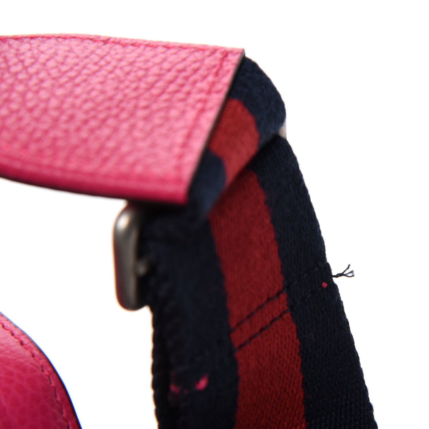 Gucci Dollar Calfskin Crystal Web Medium Dionysus Bamboo Top Handle Bag Box Pink Black Diamond 10 of 13
