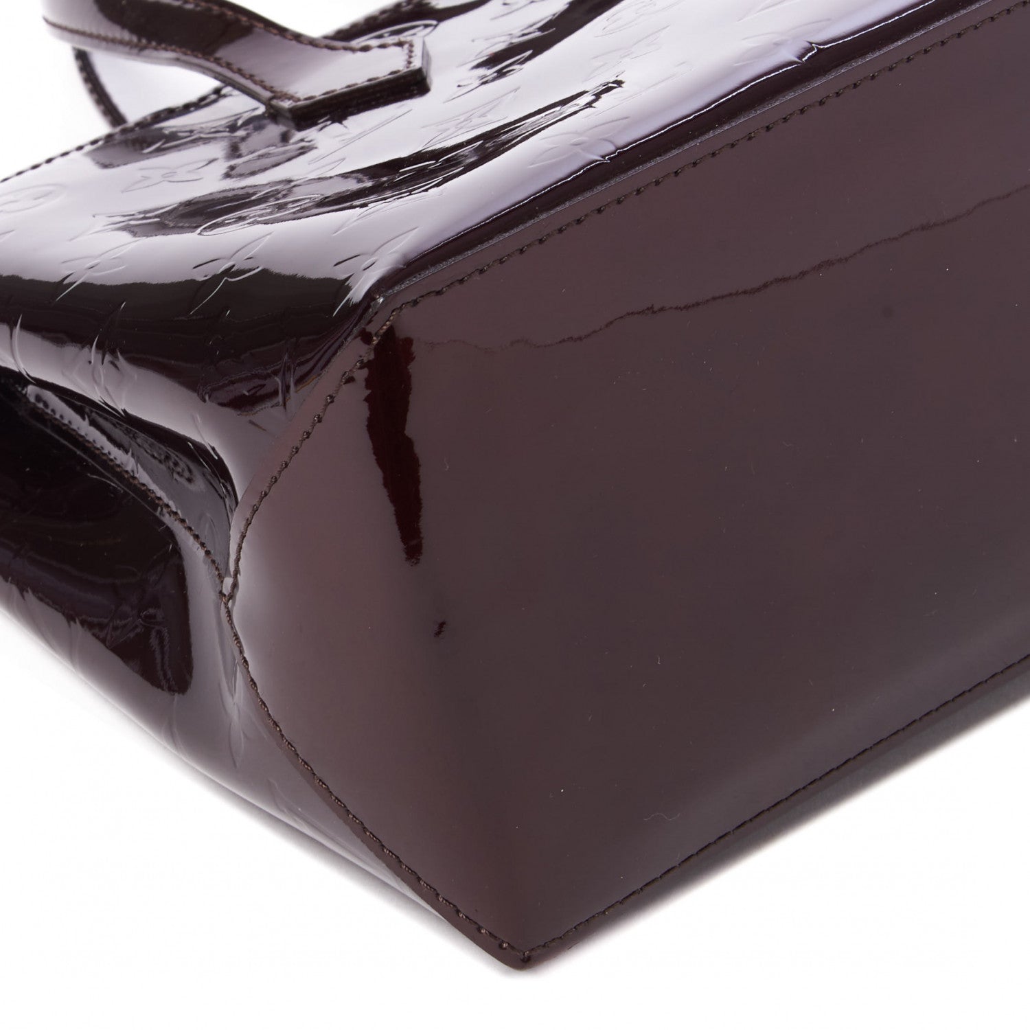 Louis Vuitton Vernis Wilshire PM Amarante 6 of 8
