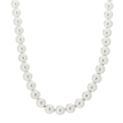 Tiffany Sterling Silver 10mm Hardwear Ball Necklace 1 of 6