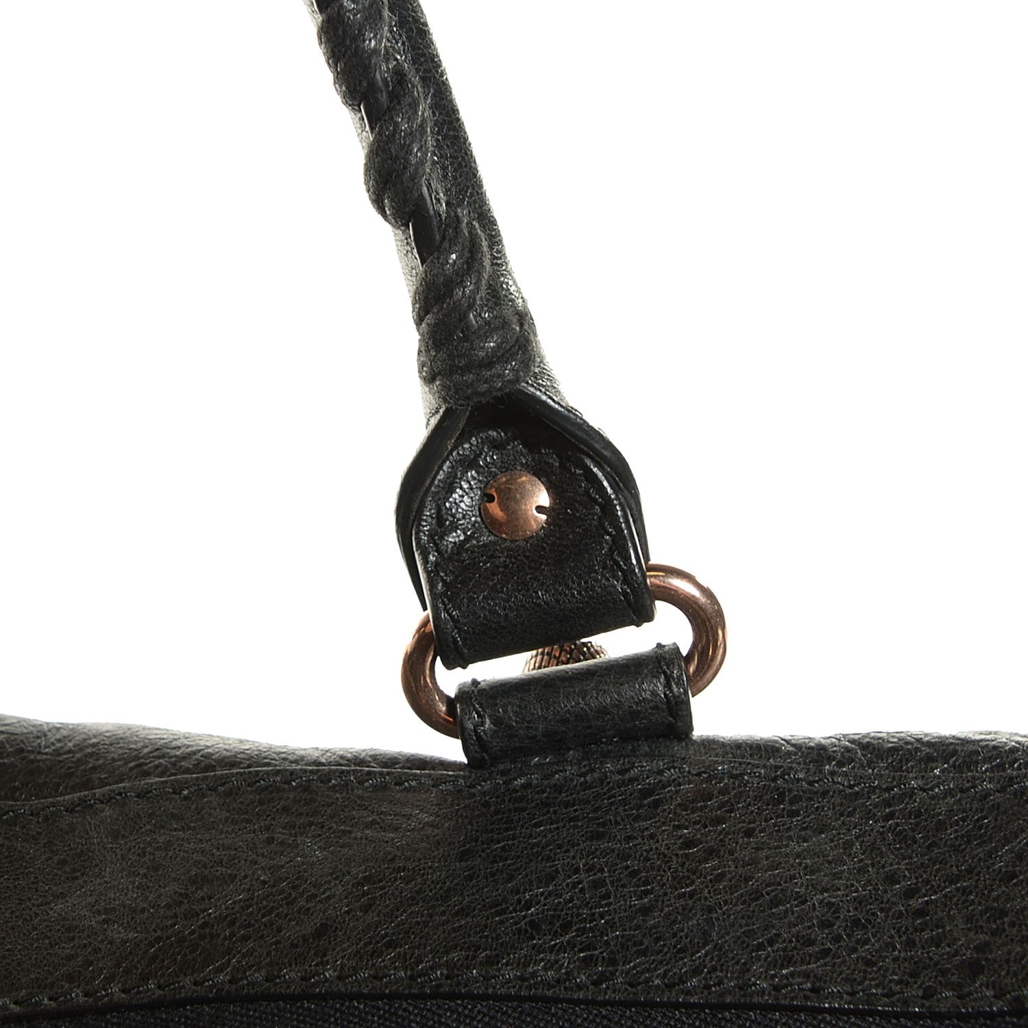 Balenciaga Agneau Giant 12 Rose Gold Hardware Work Black 10 of 11