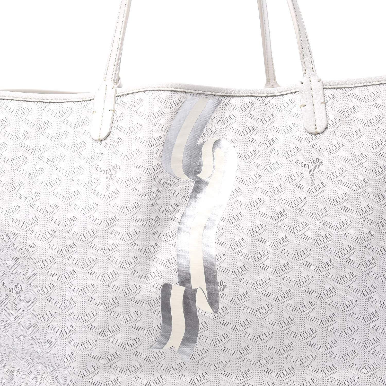 Goyard Goyardine Saint Louis GM White 12 of 13