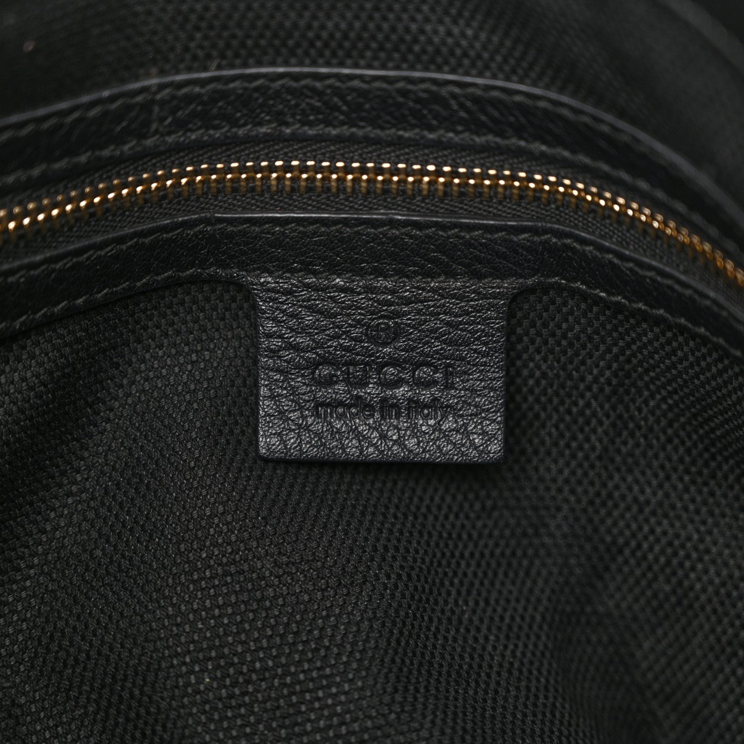 Gucci Patent Medium Soho Chain Shoulder Bag Black 6 of 10