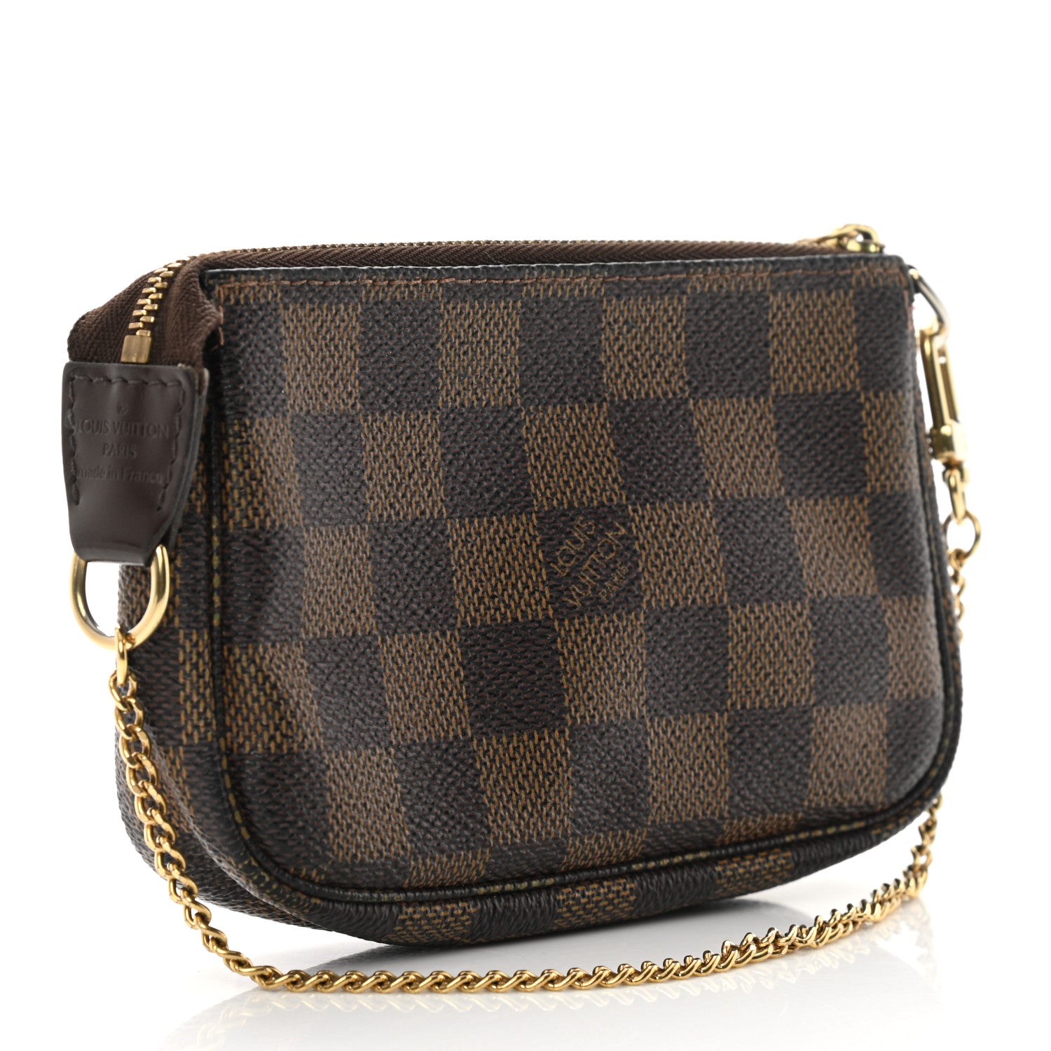 Louis Vuitton Damier Ebene Mini Pochette Accessories 4 of 12