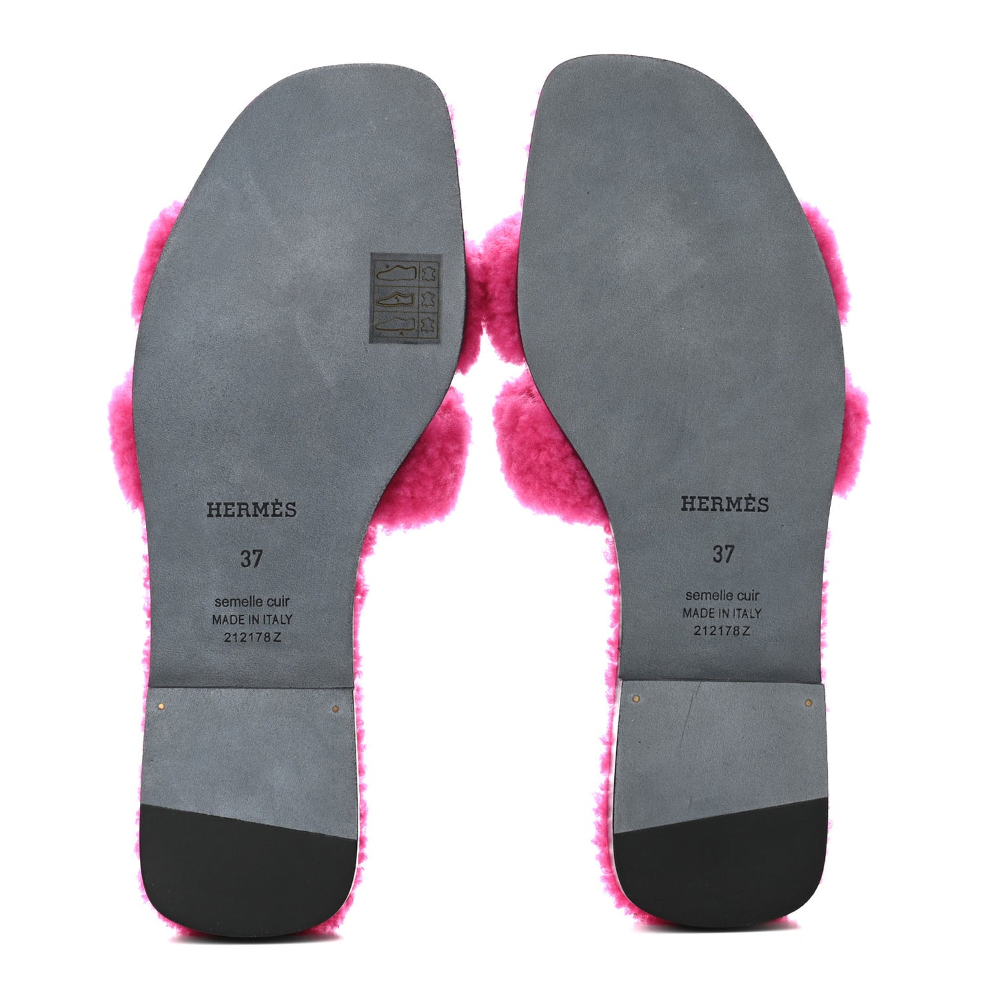 Woolskin Oran Sandals 37 Rose Fuchsia