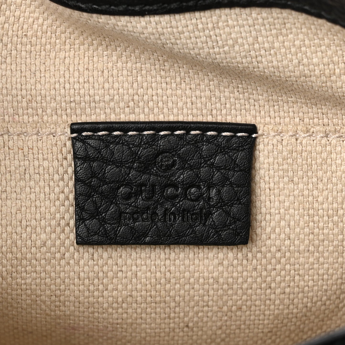 Pebbled Calfskin Small Soho Chain Shoulder Bag Black