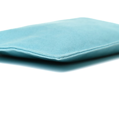 Hermes Toile Flat Yachting Pouch Bleu Atoll 9 of 11