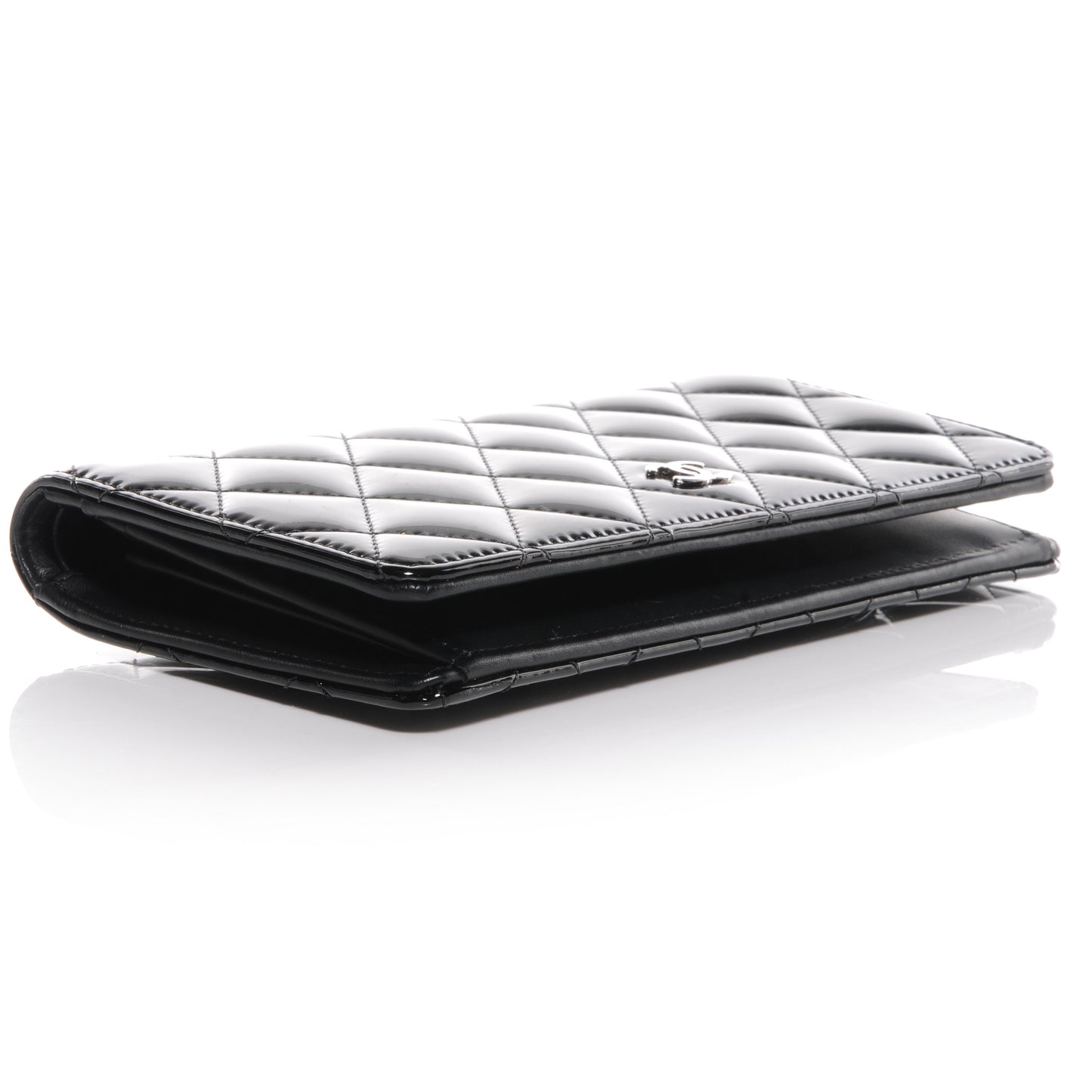 Patent Yen Wallet Black