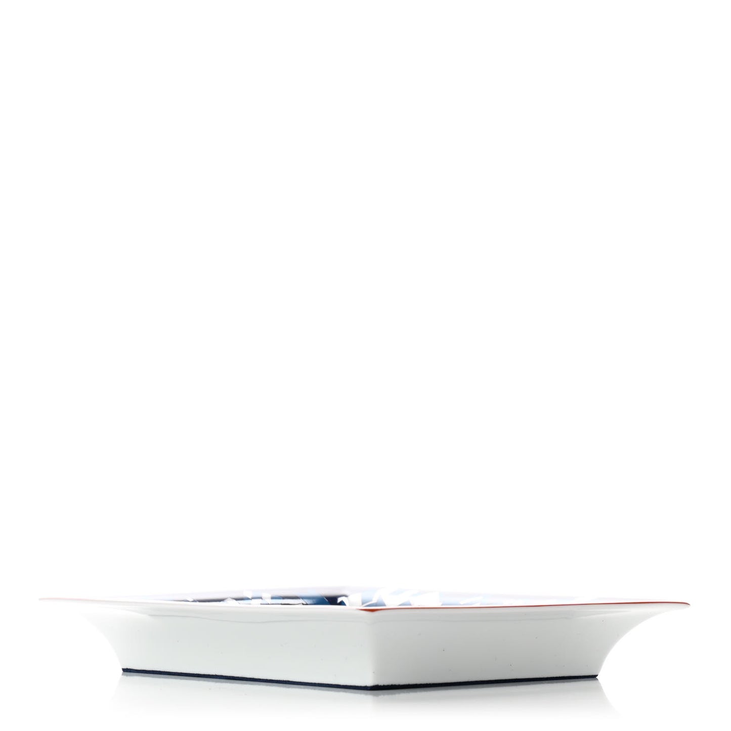Porcelain Cheval de Fete Change Tray Marine