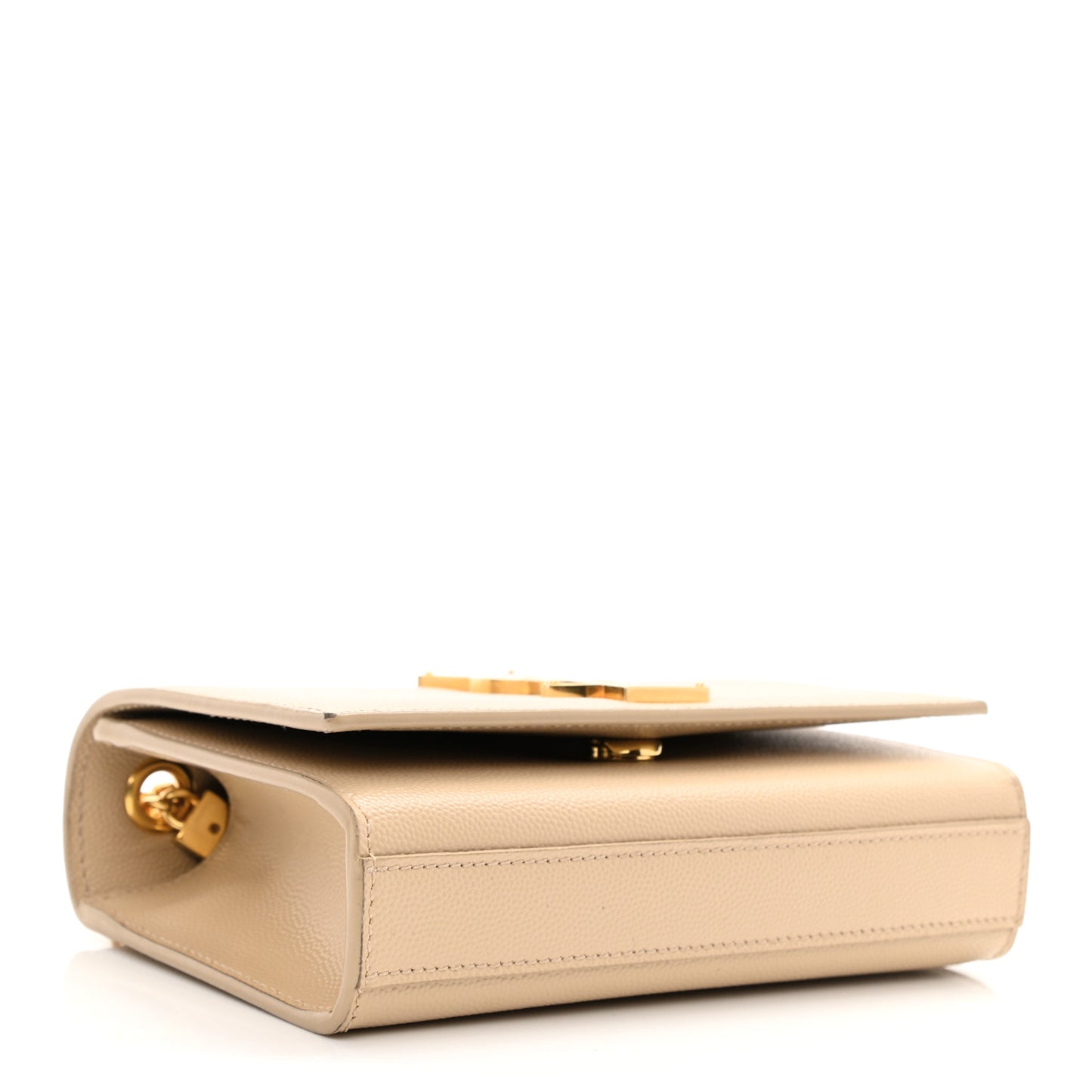 Grain De Poudre Small Monogram Kate Satchel Nude Powder