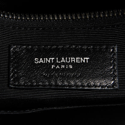 Saint Laurent Grain de Poudre Classic Museum Large Briefcase Black 7 of 9