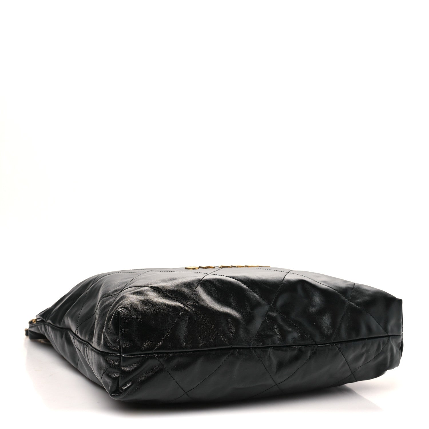 Chanel Shiny Calfskin Quilted Chanel 22 Black 5 of 12
