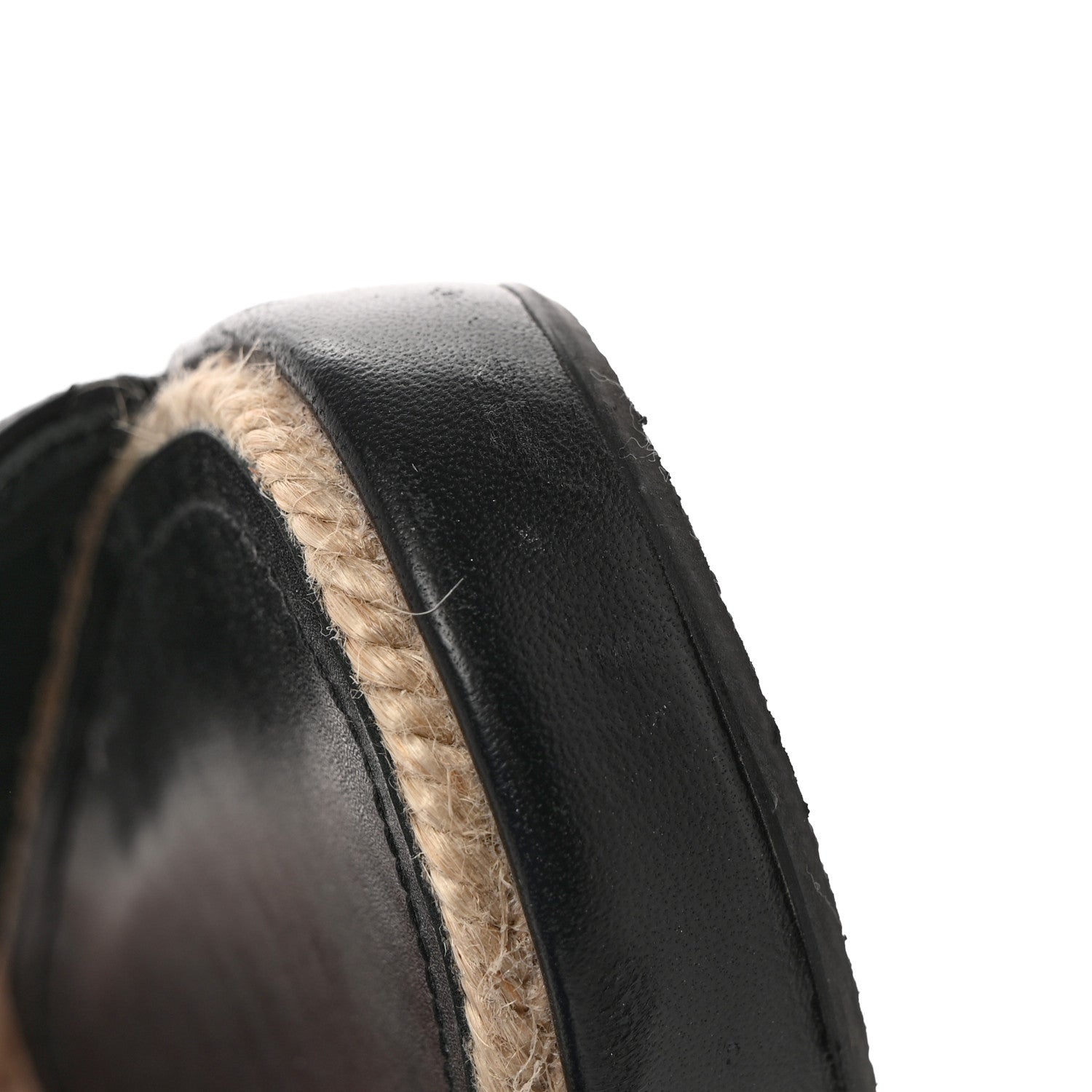 Chanel Lambskin Quilted CC Mules Sandals 39 Black White 10 of 12