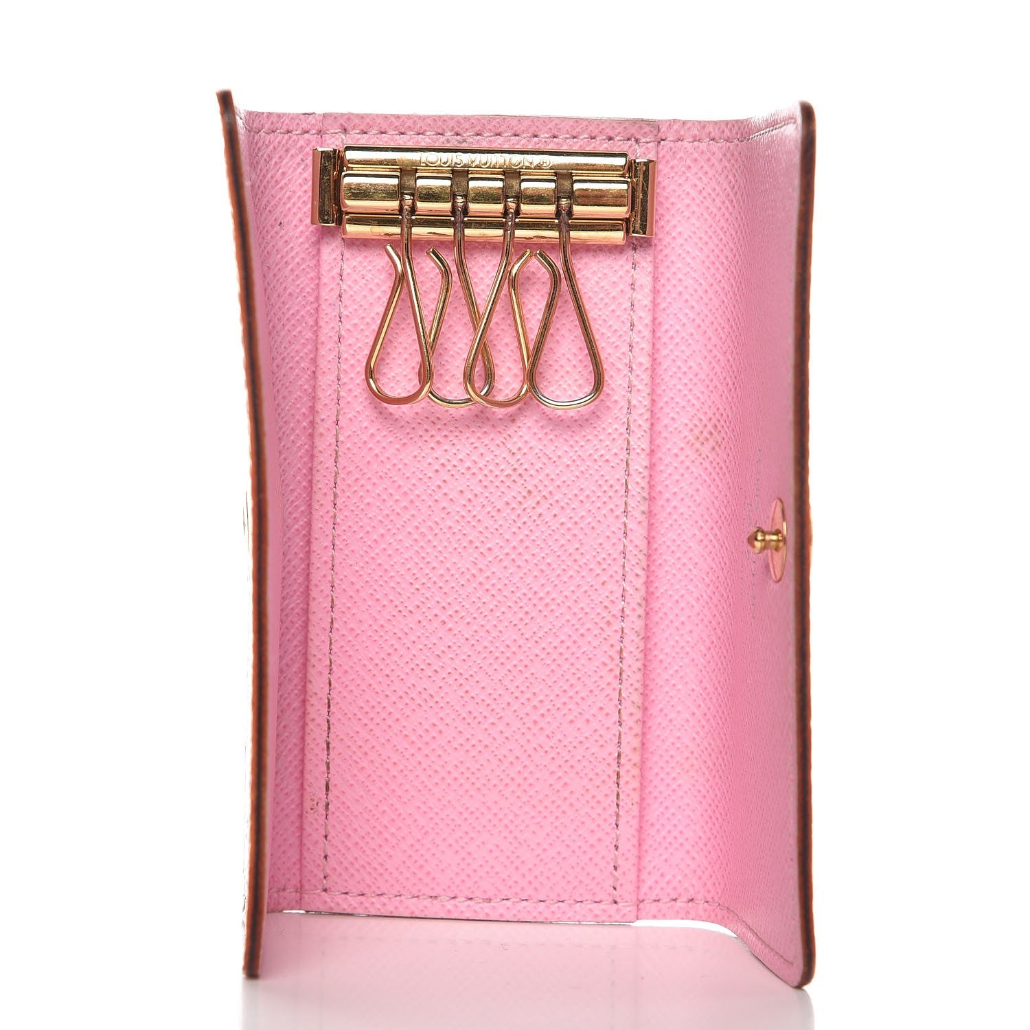 Louis Vuitton Monogram Multicolor Multicles 4 Key Holder White Litchi 5 of 11