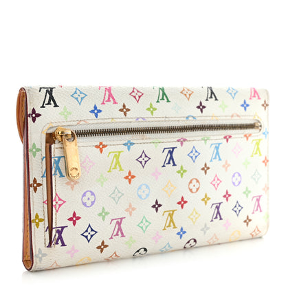 Louis Vuitton Monogram Multicolor Eugenie Wallet White 3 of 14
