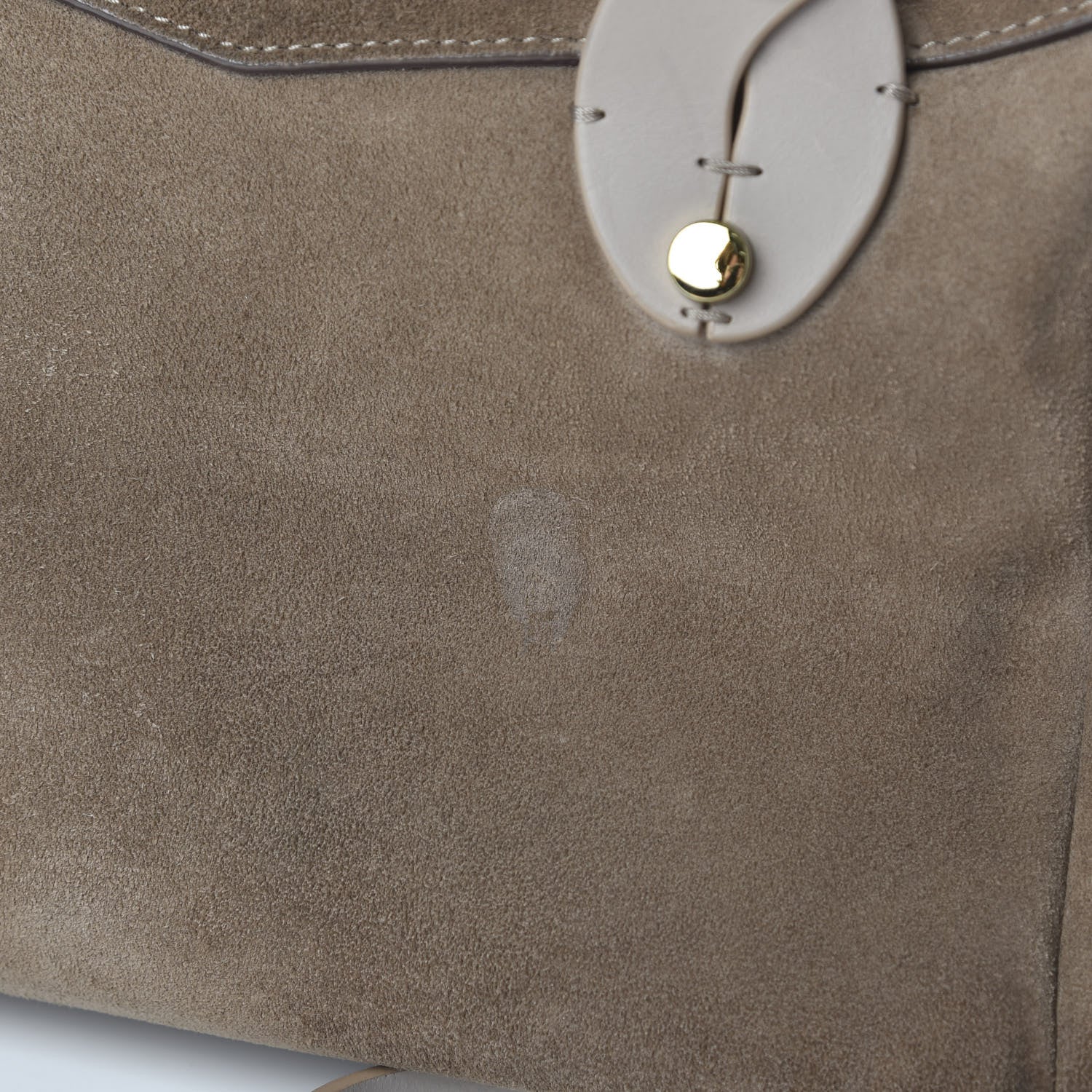 Jimmy Choo Suede Nappa Small Allie Bowling Bag Light Mocha 10 of 12