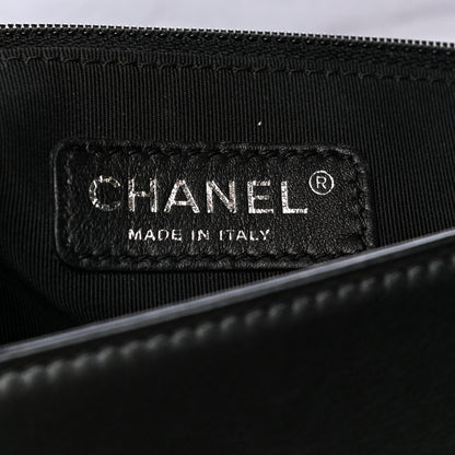 Chanel Calfskin Quilted New Medium Boy Flap Black 6 of 12