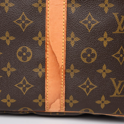Louis Vuitton Monogram Keepall Bandouliere 55 9 of 12