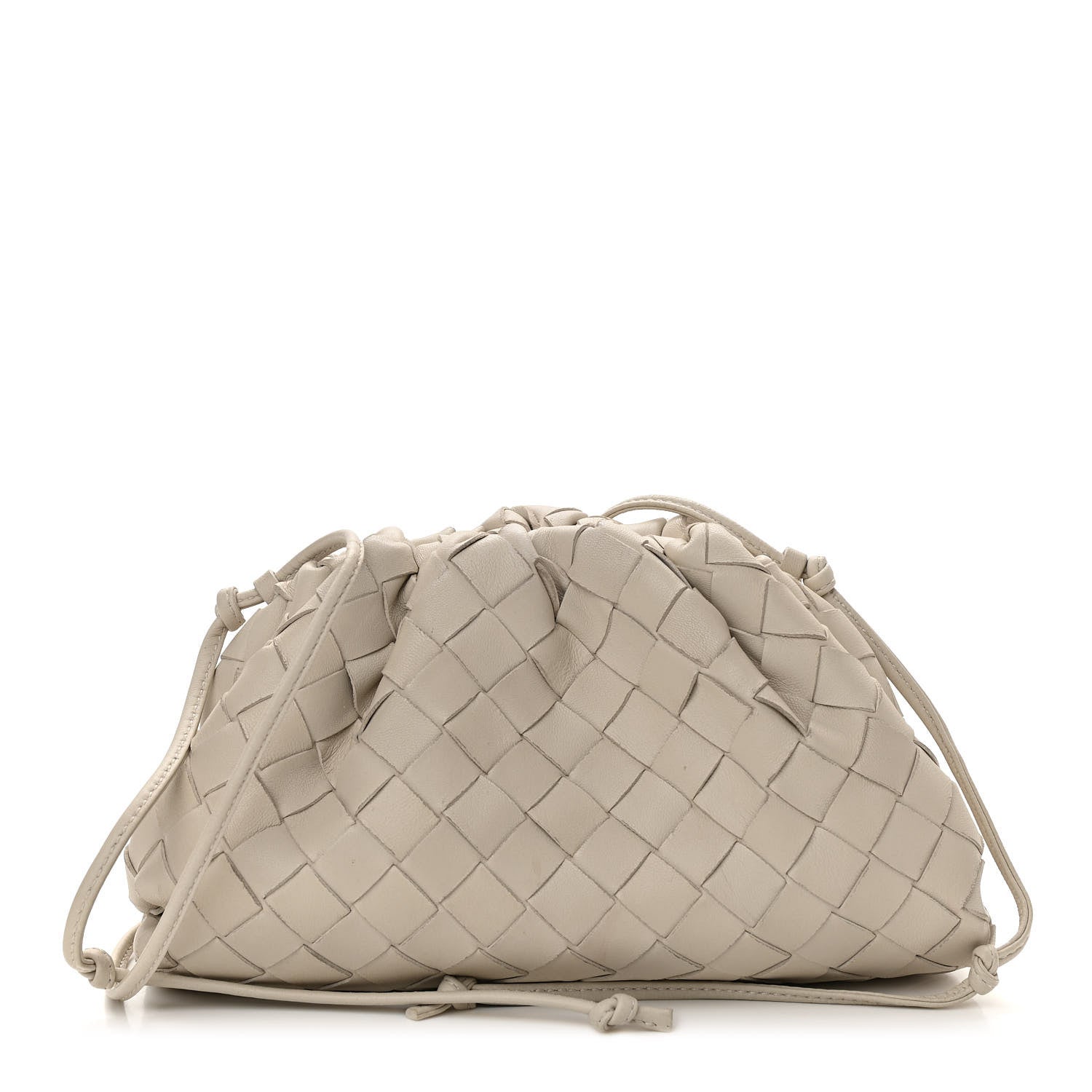 Bottega Veneta Nappa Intrecciato The Mini Pouch Plaster 1 of 10