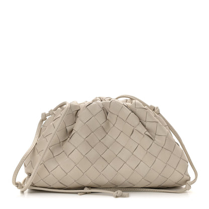 Bottega Veneta Nappa Intrecciato The Mini Pouch Plaster 1 of 10