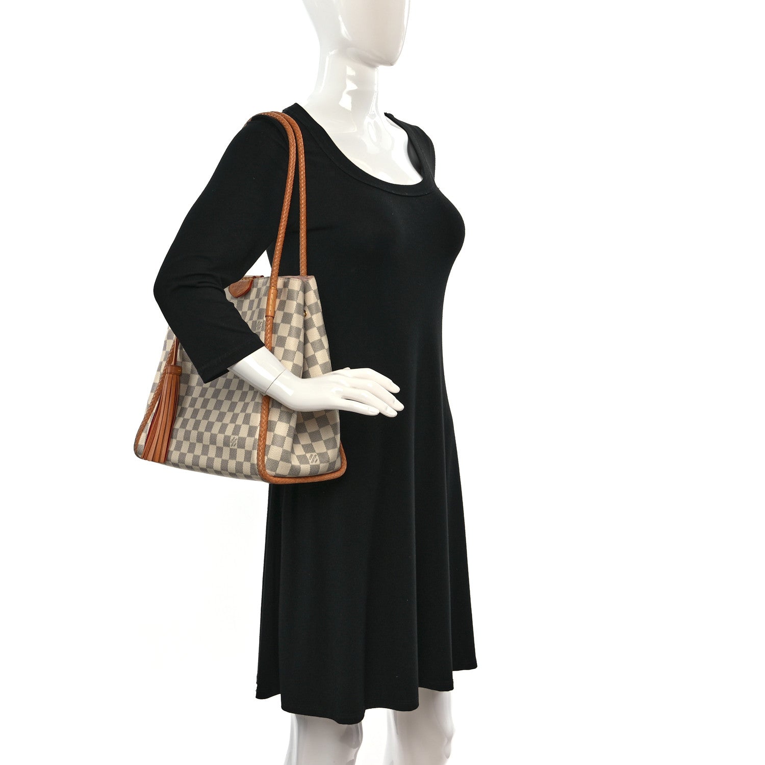 Louis Vuitton Damier Azur Propriano Rose Ballerine 3 of 20
