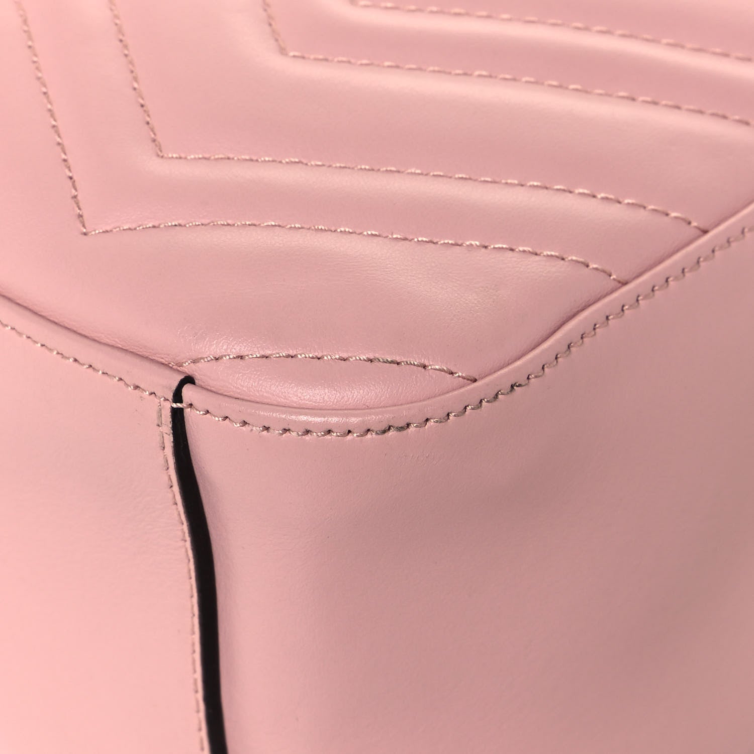 Gucci Calfskin Matelasse GG Marmont Dome Backpack Perfect Pink 9 of 17