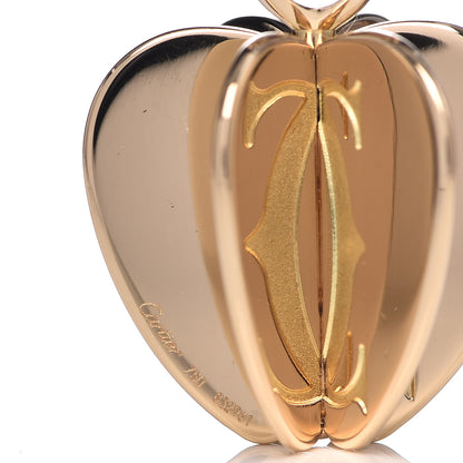 Cartier 18K Yellow Gold Apple Pendant 4 of 4