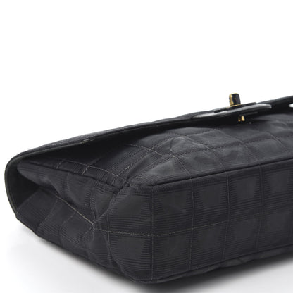Chanel Nylon Medium Travel Flap Black 5 of 10
