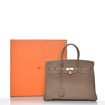 Hermes Togo Birkin 35 Etoupe 29 of 29