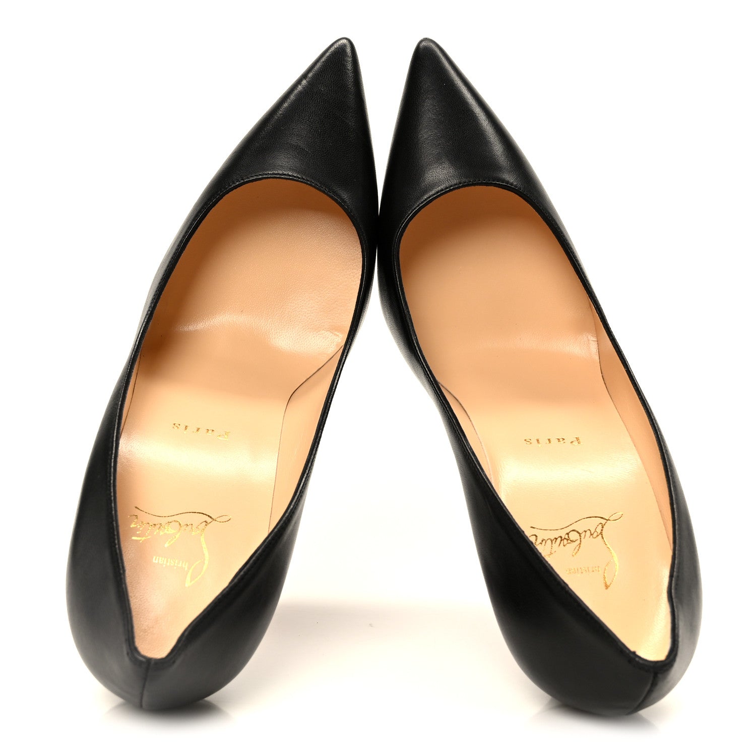 Christian Louboutin Shiny Nappa Kate 100 Pumps 39.5 Black 2 of 10