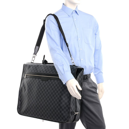 Louis Vuitton Damier Graphite Garment Bag 3 Hangers 2 of 9