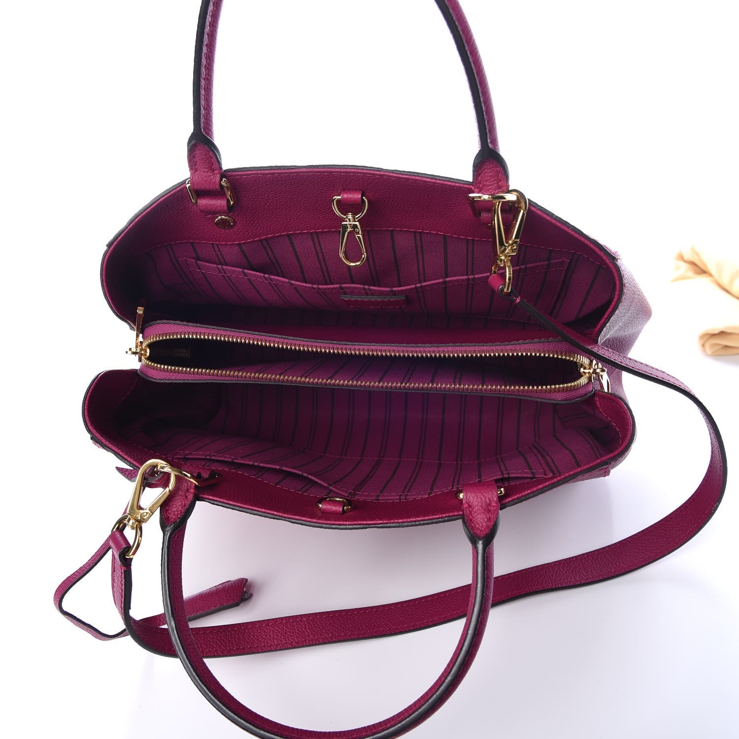 Louis Vuitton Empreinte Montaigne MM Grape 6 of 8
