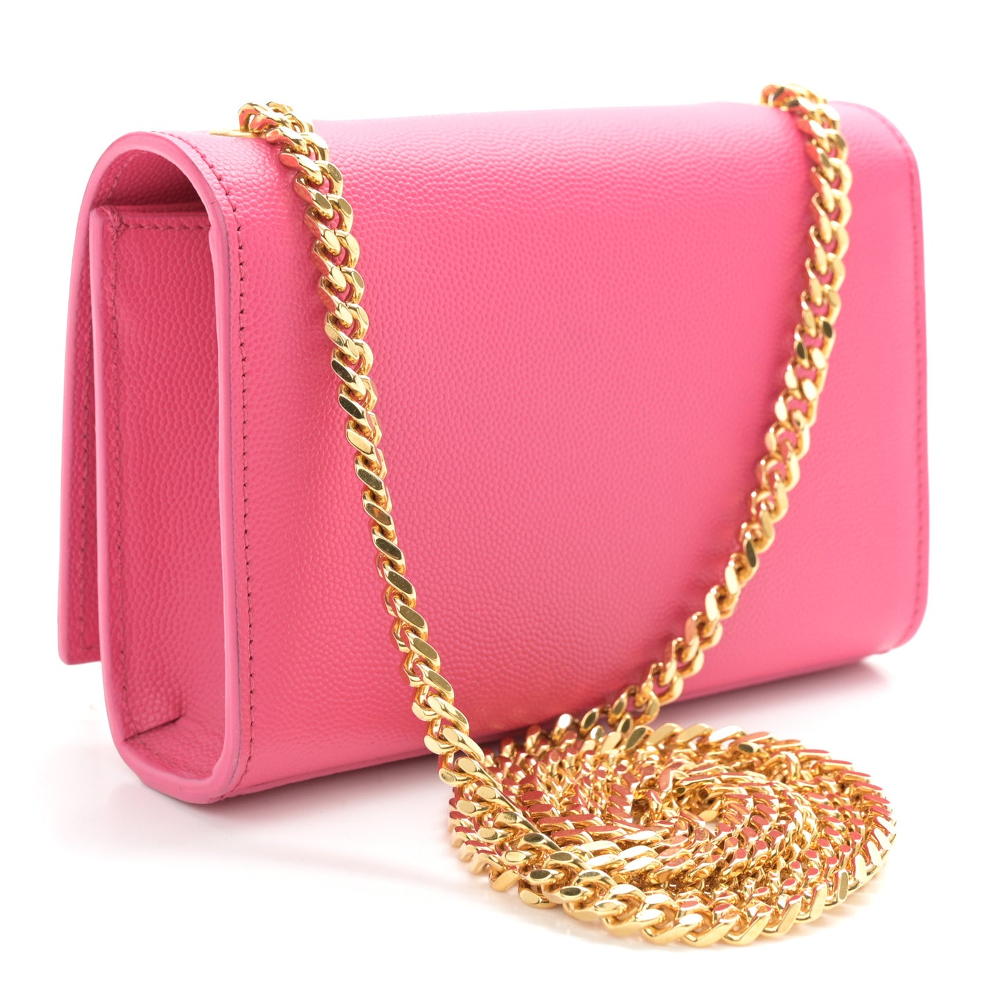 Grain De Poudre Small Monogram Kate Satchel Bubblegum