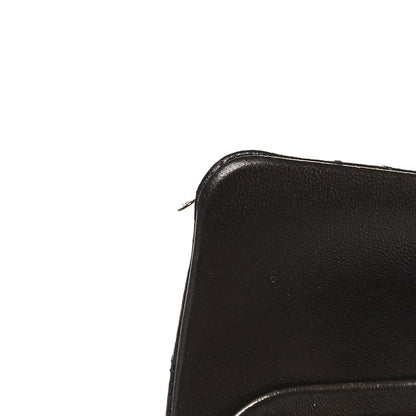 Chanel Lambskin Quilted Medium Double Flap Dark Brown 12 of 13