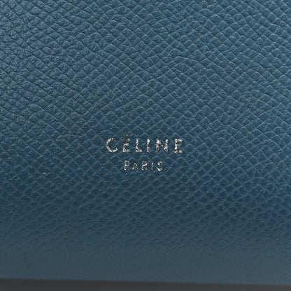 Celine Grained Calfskin Micro Belt Bag Washed Blue 6 of 11
