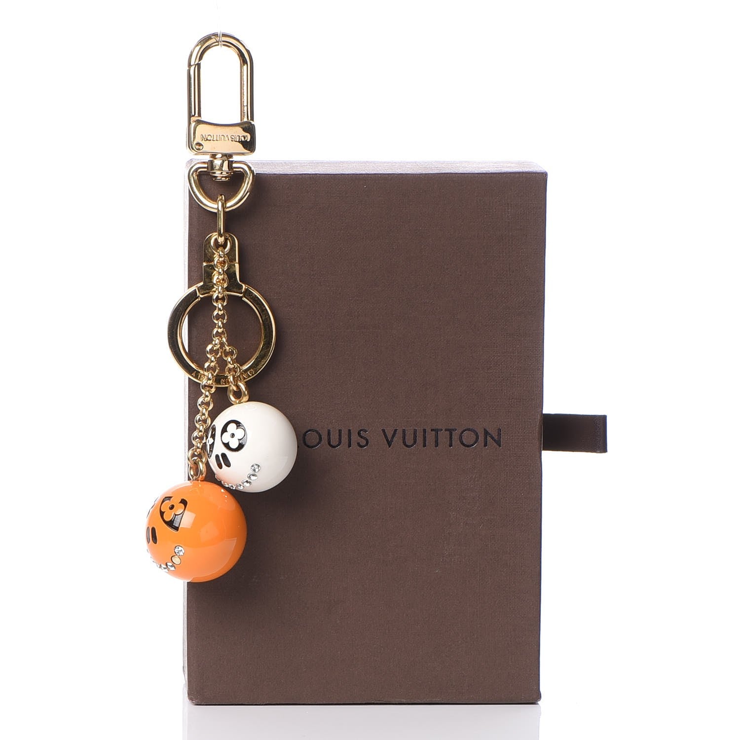 Louis Vuitton Halloween Jack and Lucie Key Holder Orange 5 of 5