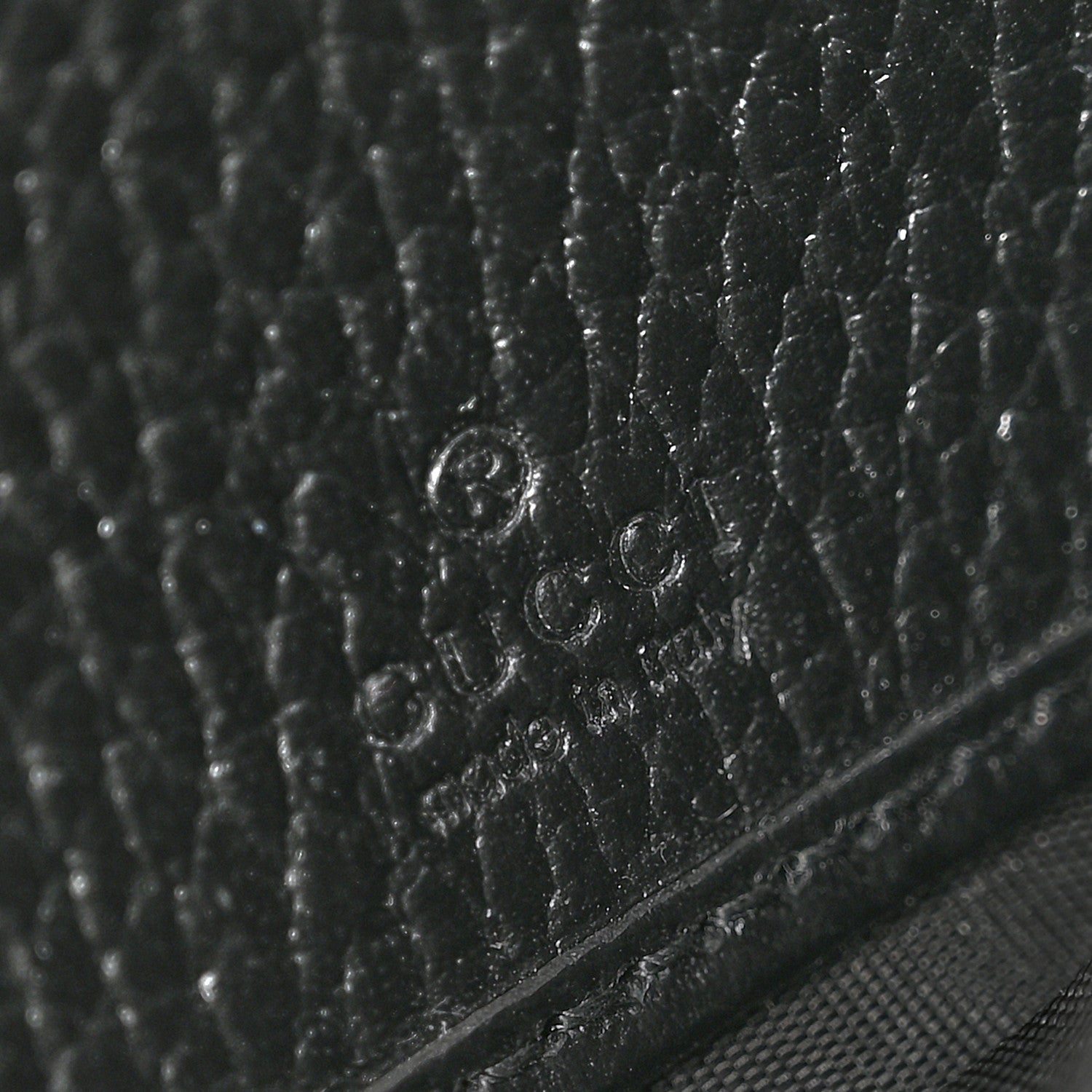 Gucci Dollar Calfskin GG Supreme Monogram GG Marmont Continental Wallet Black Beige Ebony 6 of 8