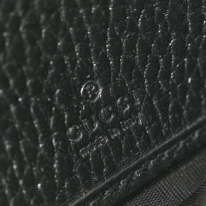 Gucci Dollar Calfskin GG Supreme Monogram GG Marmont Continental Wallet Black Beige Ebony 6 of 8