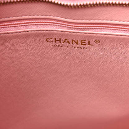 Chanel Caviar Quilted Medallion Tote Light Pink 6 of 14