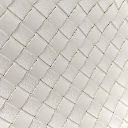 Bottega Veneta Nappa Intrecciato Small East West Andiamo Shoulder Bag White 15 of 15