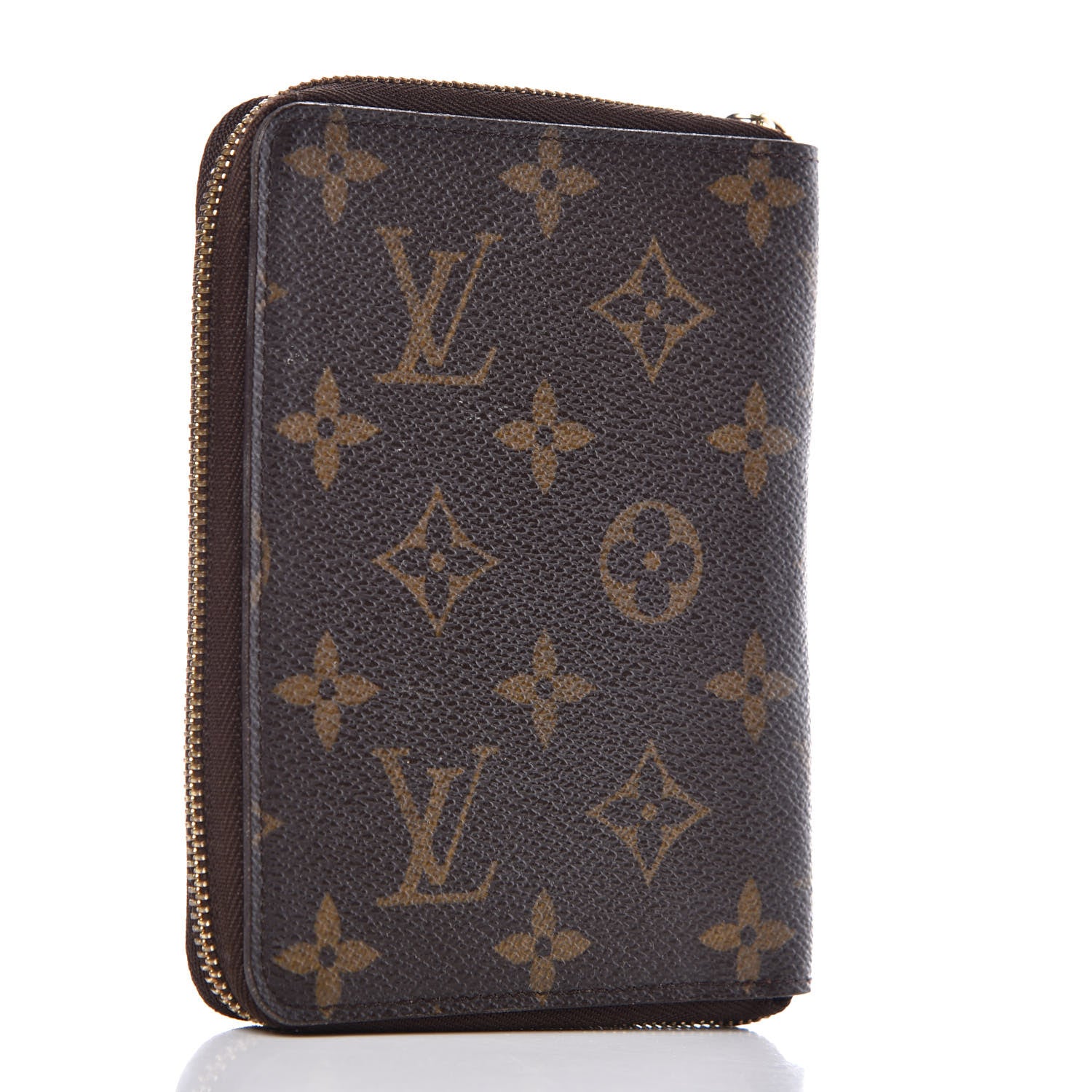 Louis Vuitton Monogram Zipped Passport Holder Wallet 3 of 8