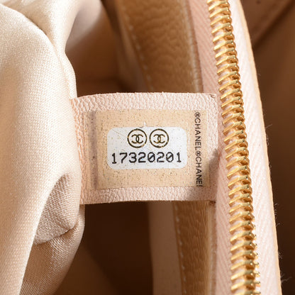 Chanel Caviar Quilted Grand Shopping Tote GST Beige Clair 6 of 8