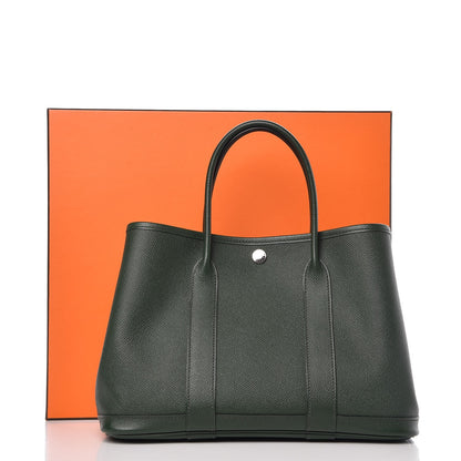 Hermes Epsom Garden Party 30 TPM Vert Fonce 7 of 7