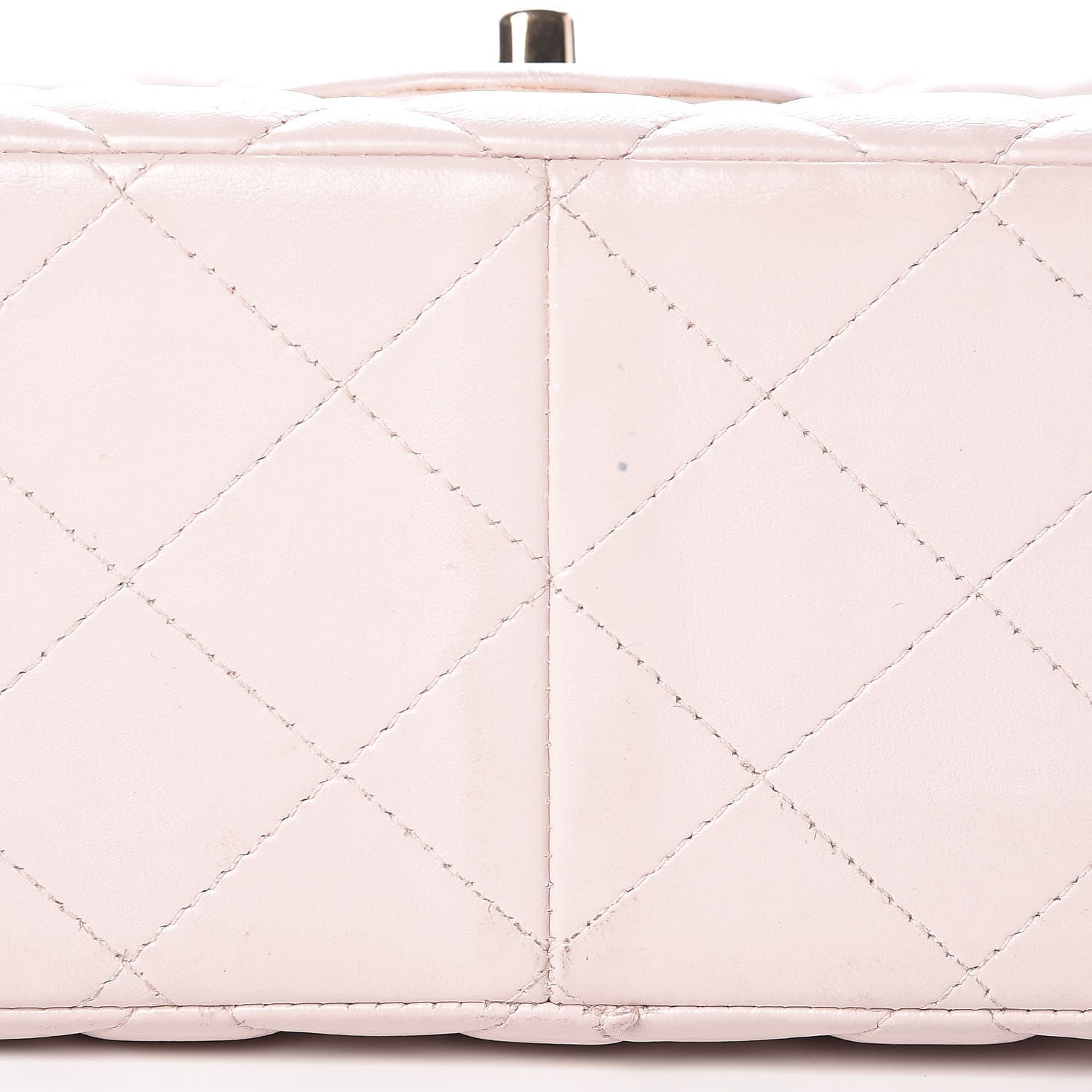 Chanel Lambskin Quilted Jumbo Double Flap Light Pink 9 of 12