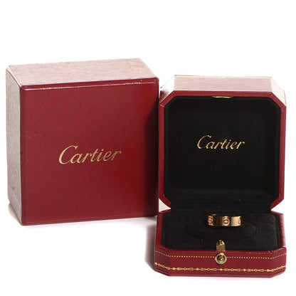 Cartier 18K Yellow Gold 5.5mm LOVE Ring 54 6.75 5 of 5