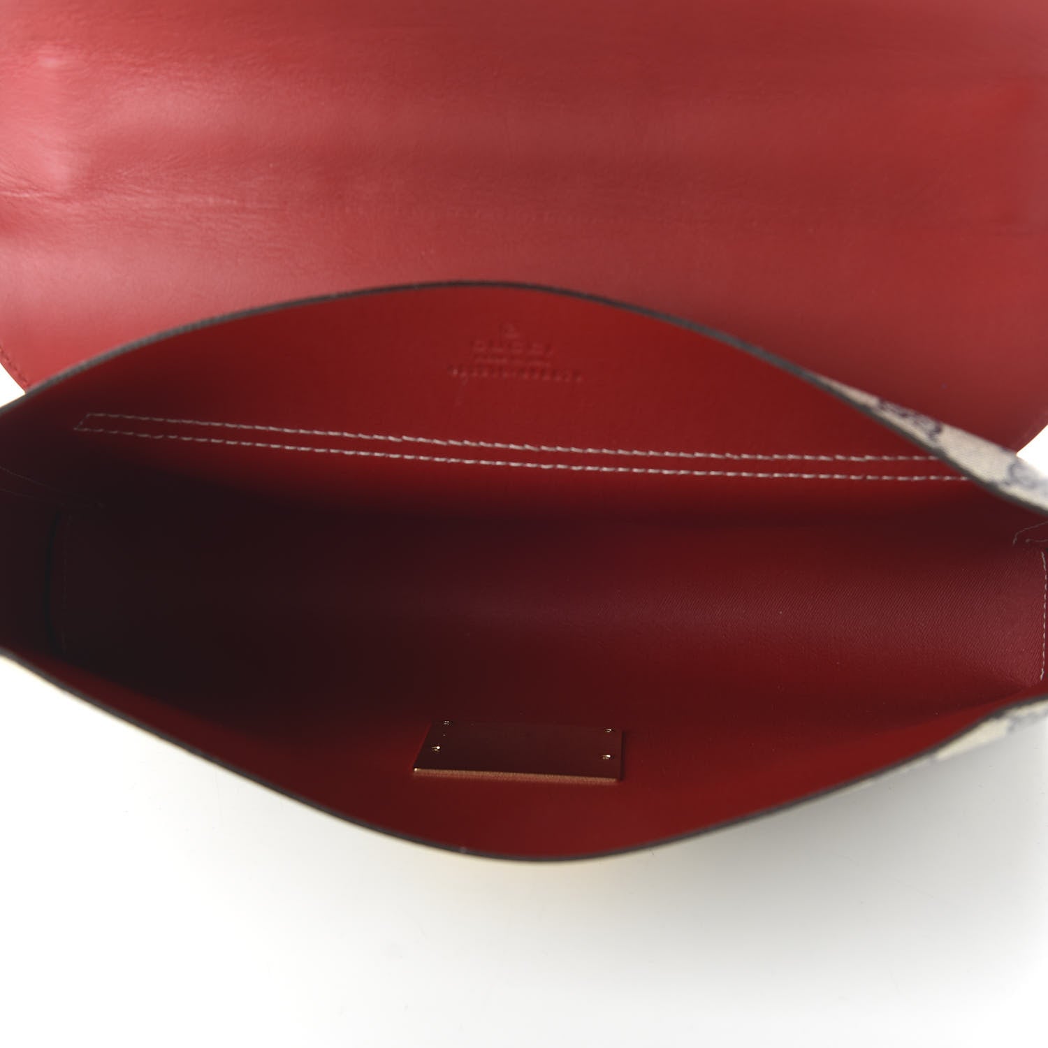 Gucci GG Supreme Monogram Calfskin Medium Padlock Shoulder Bag Beige Blue Hibiscus Red 5 of 10