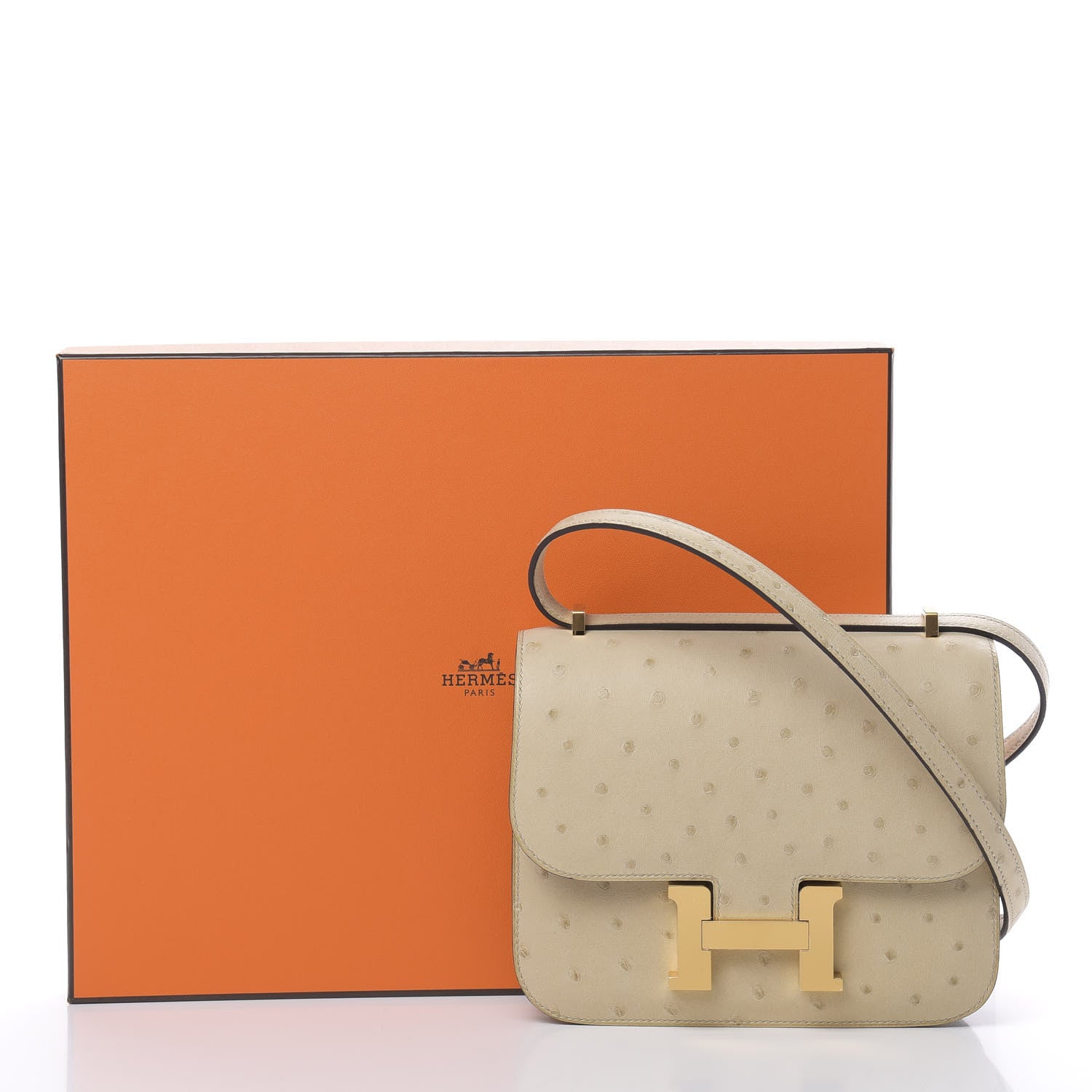 Hermes Ostrich Constance 18 Parchemin 11 of 11