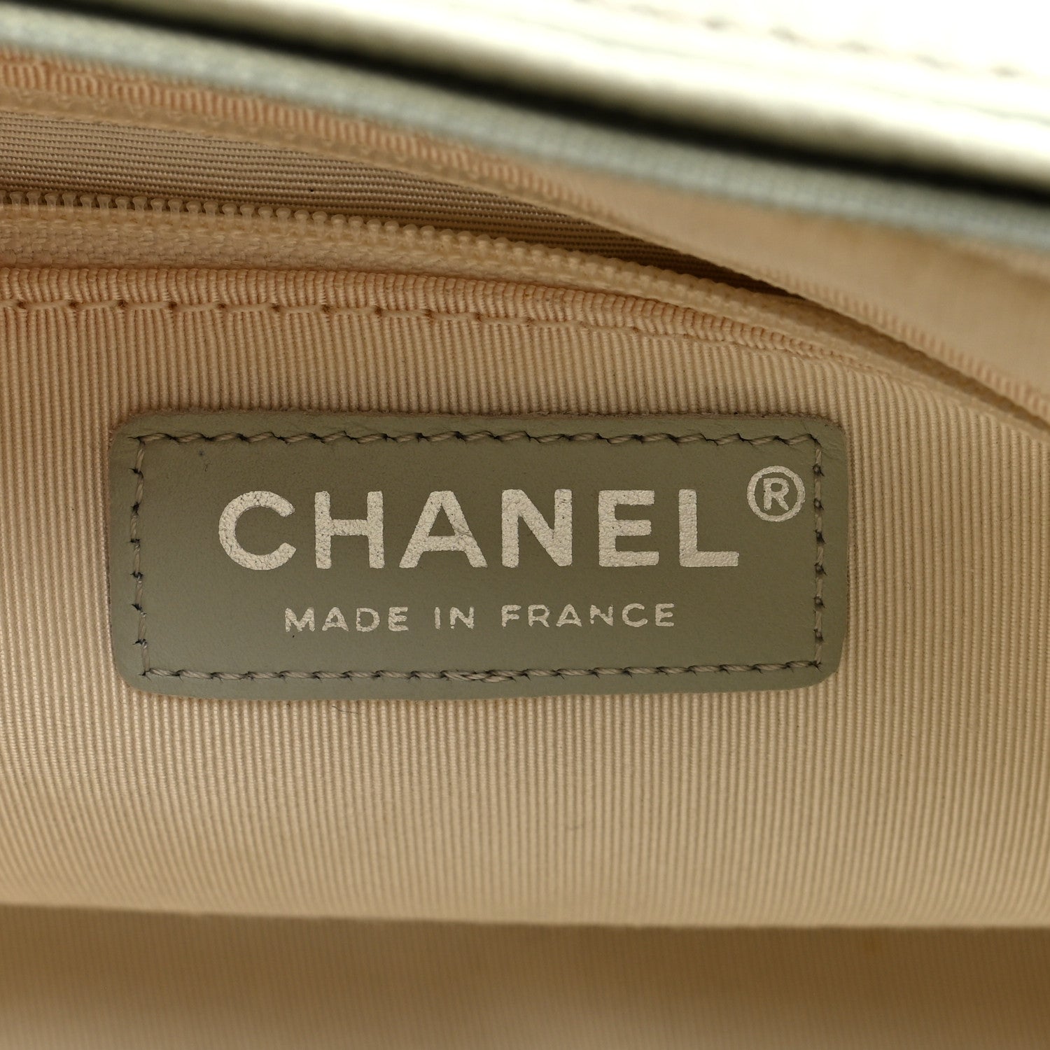 Chanel Caviar Quilted Small Bowler Grey 6 of 12