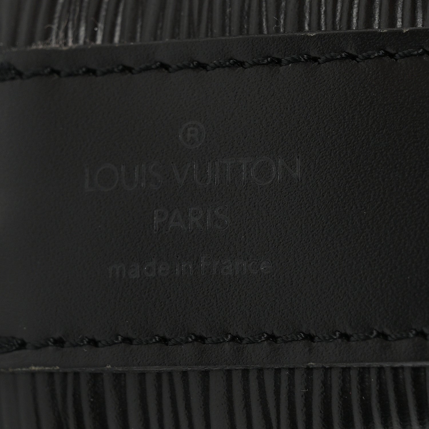 Louis Vuitton Epi Sac D'epaule Black 6 of 10