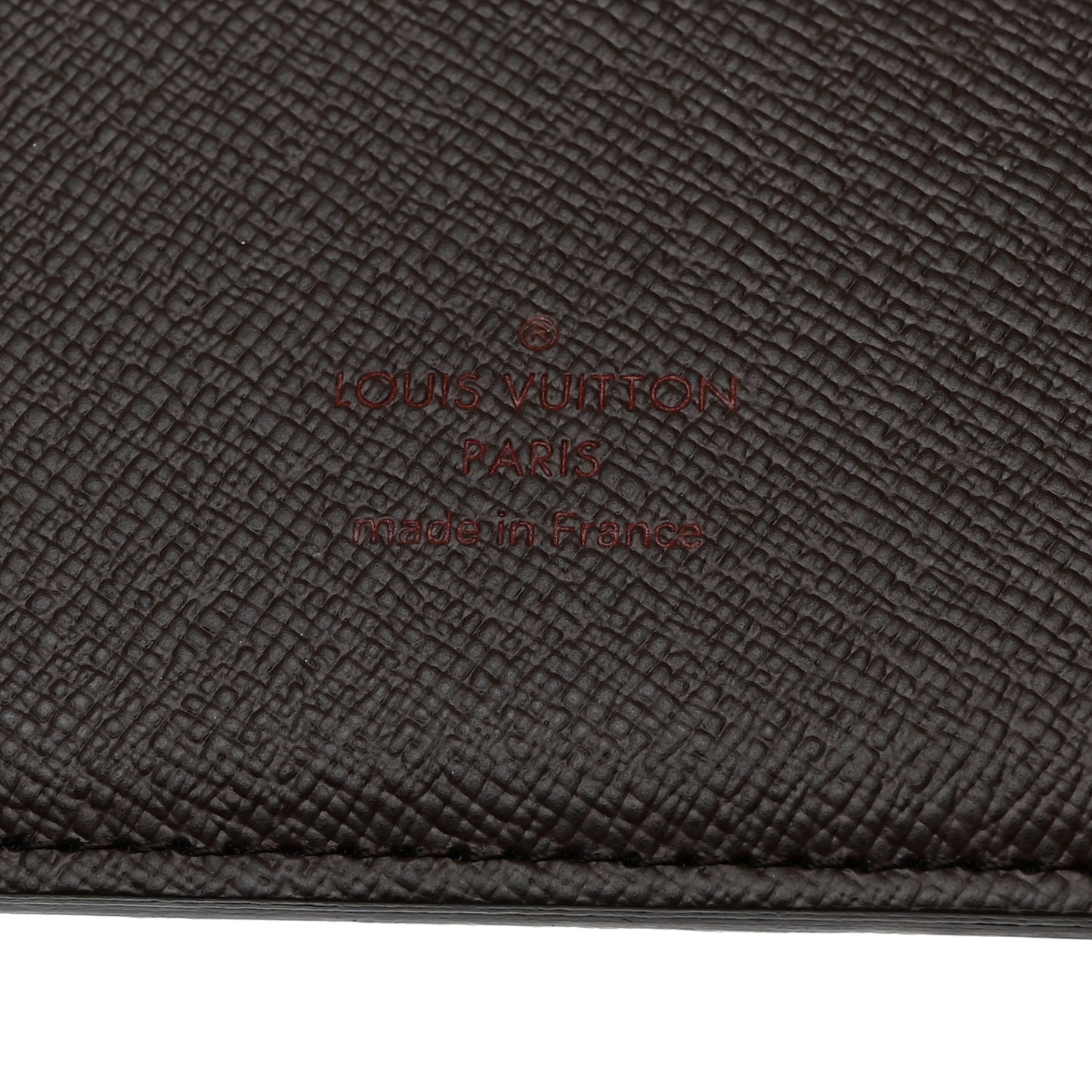 Damier Ebene Large Ring Agenda Cover