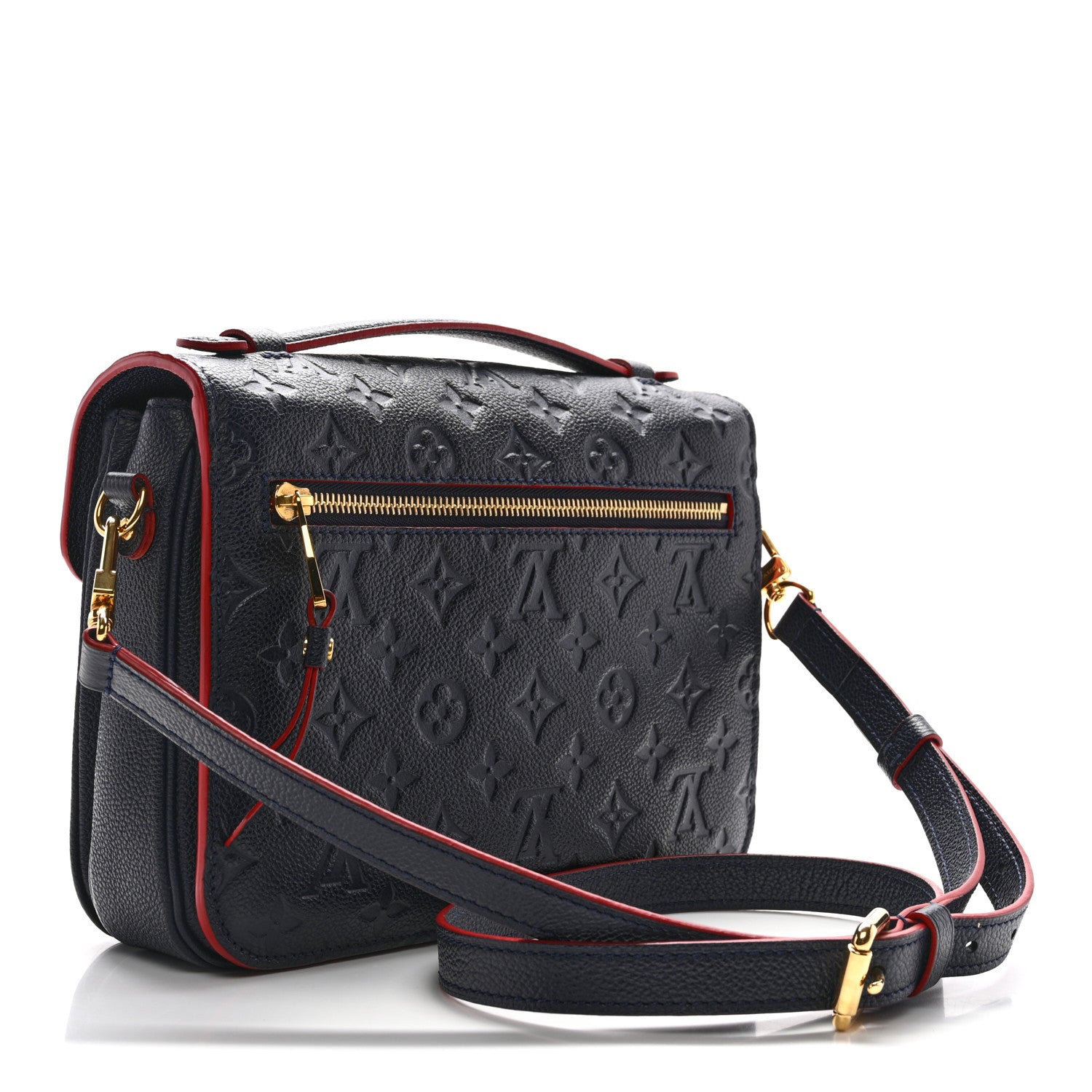 Louis Vuitton Empreinte Pochette Metis Marine Rouge 3 of 11